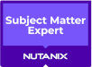 Nutanix Submect Mater Expert Purple